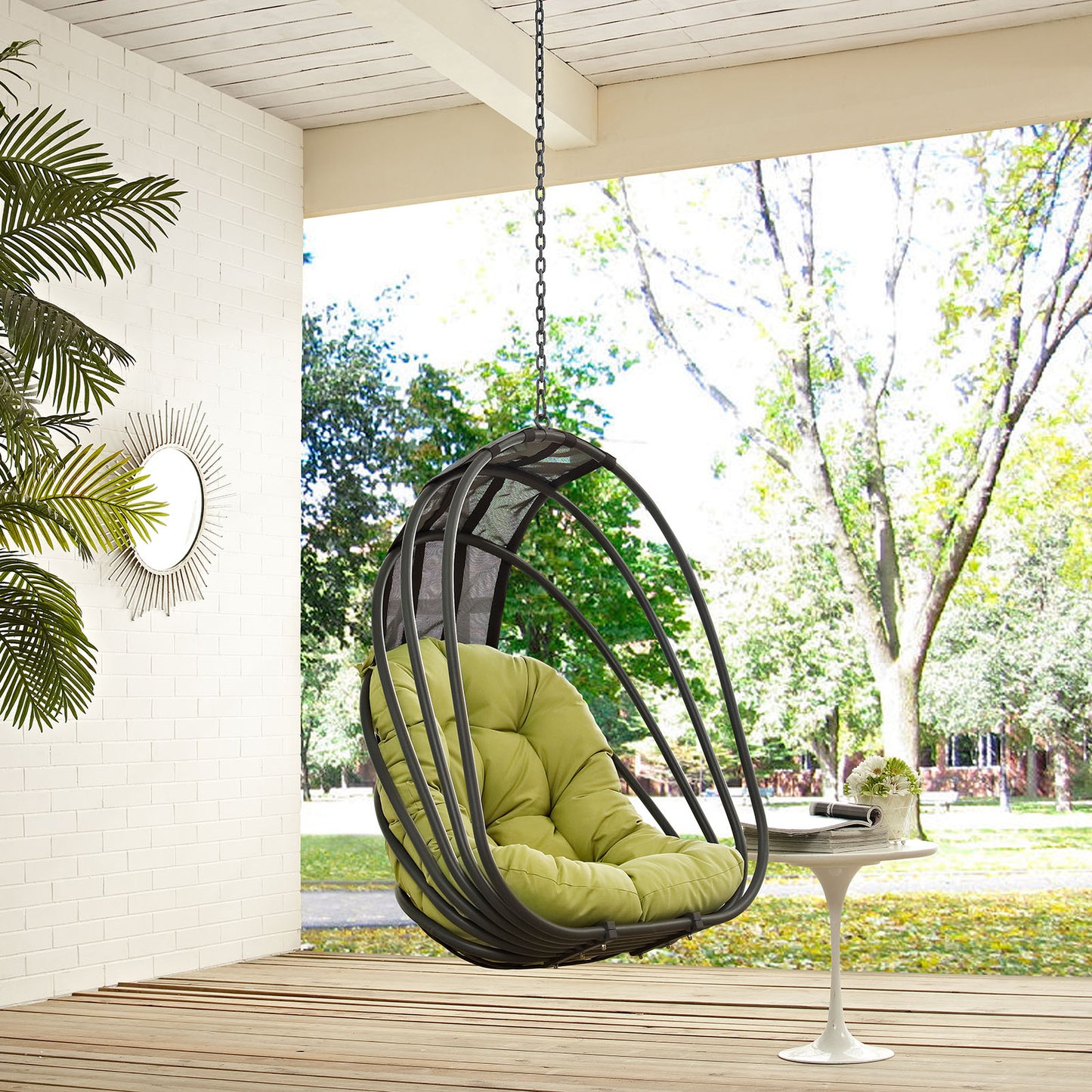 Whisk Outdoor Patio Swing Chair Without Stand