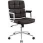 Portray Highback Upholstered Vinyl Office Chair