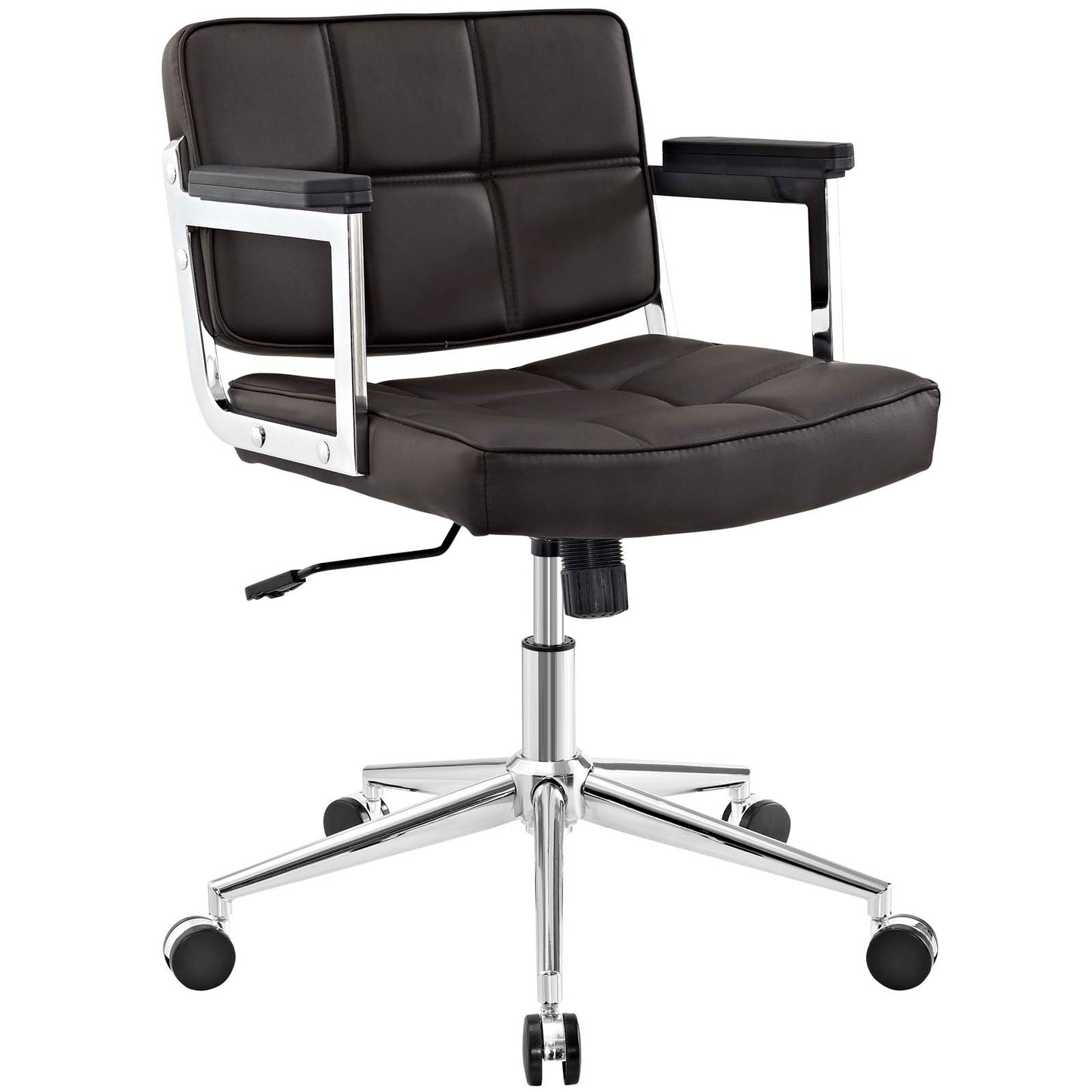 Portray Mid Back Upholstered Vinyl Office Chair