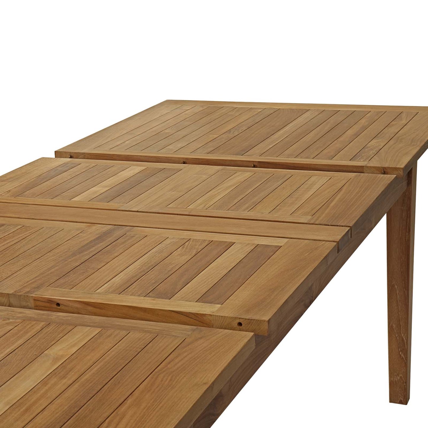 Marina Extendable Outdoor Patio Teak Dining Table