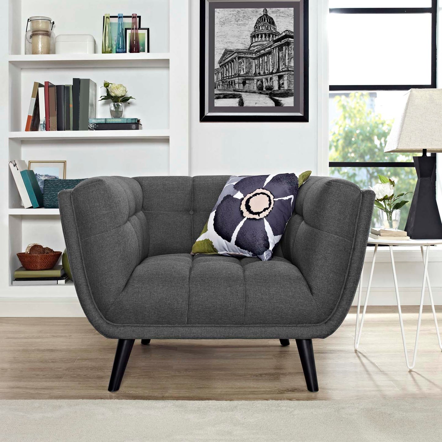 Bestow Upholstered Fabric Armchair