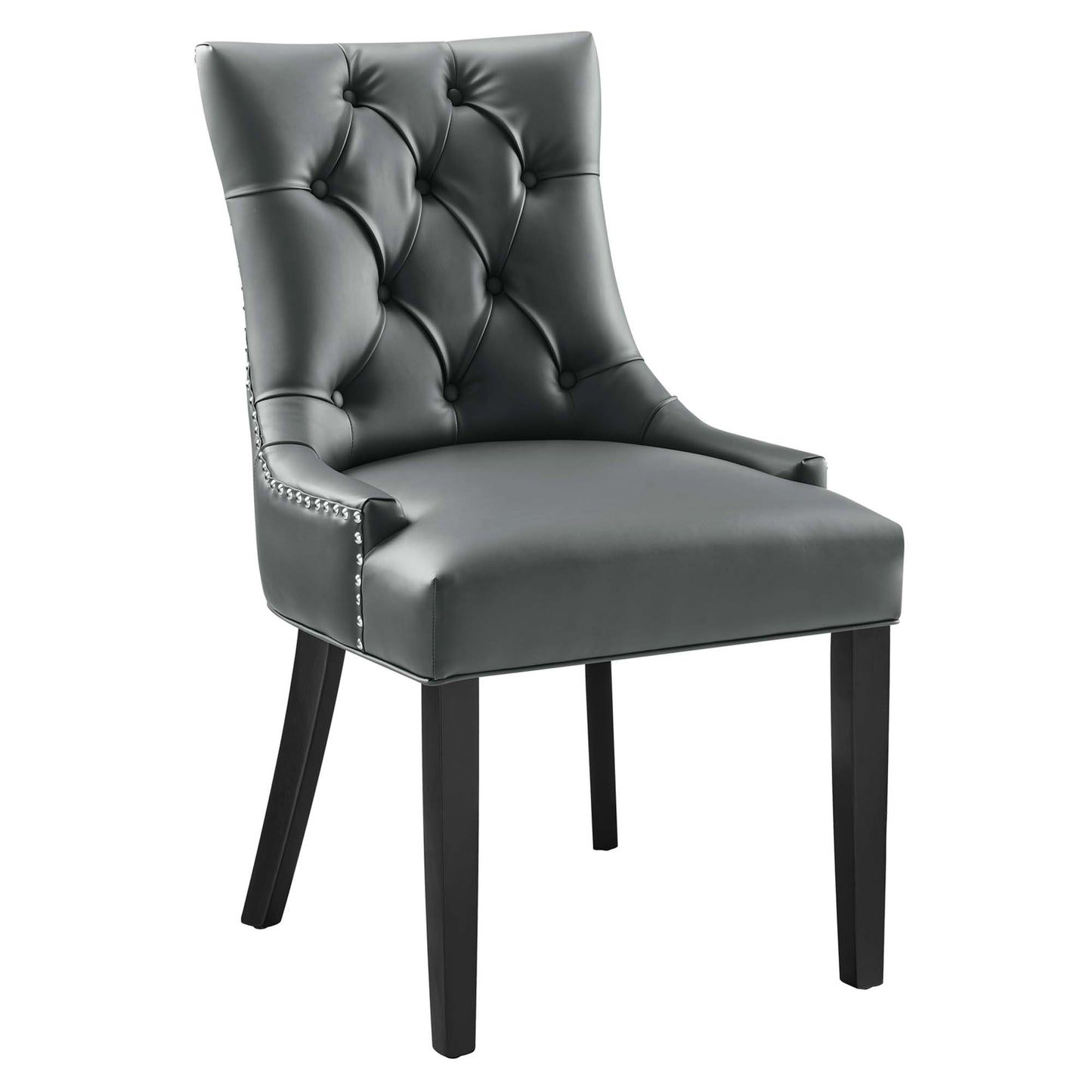 Regent Vinyl Dining Side Chair Set of 2