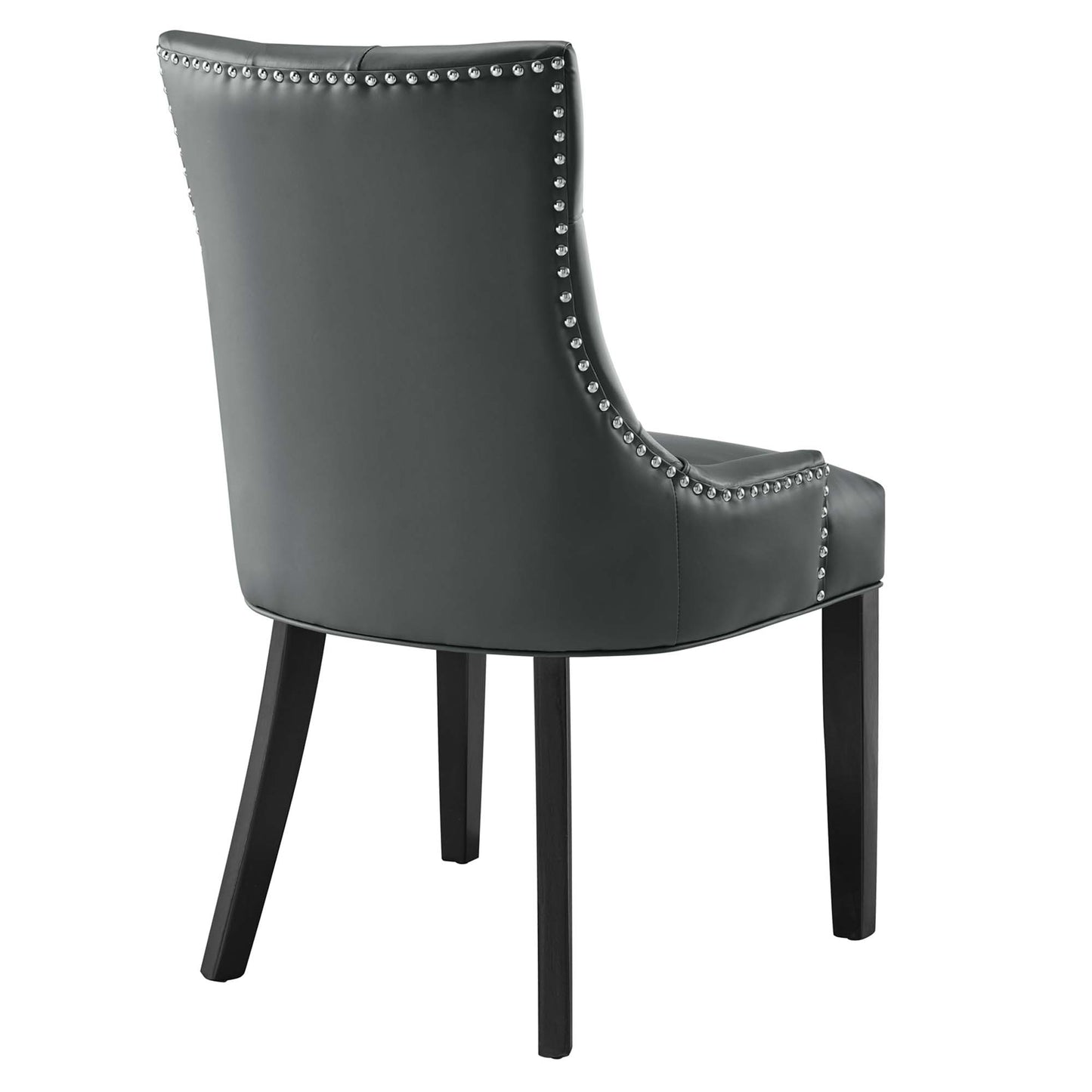 Regent Vinyl Dining Side Chair Set of 2