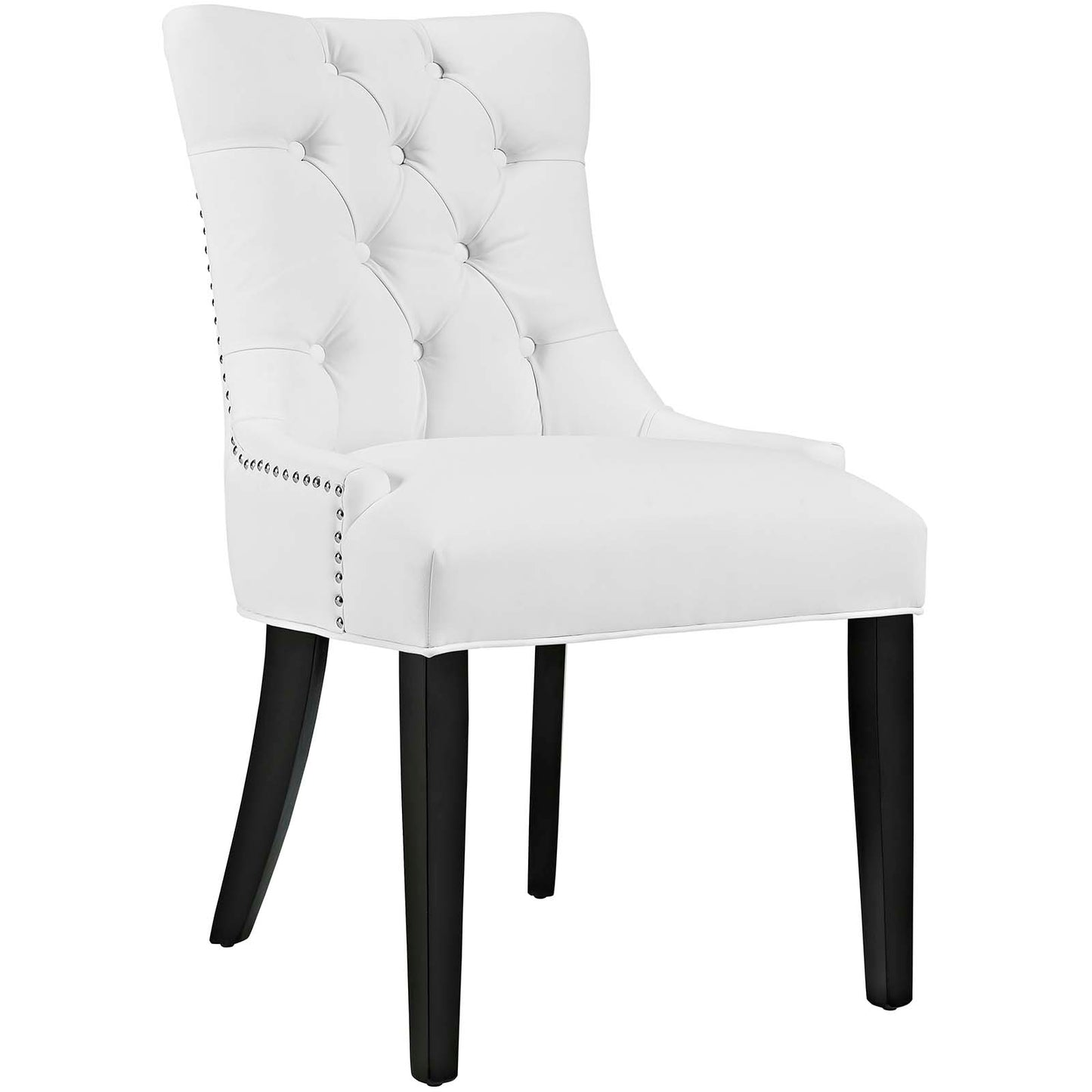 Regent Vinyl Dining Side Chair Set of 2