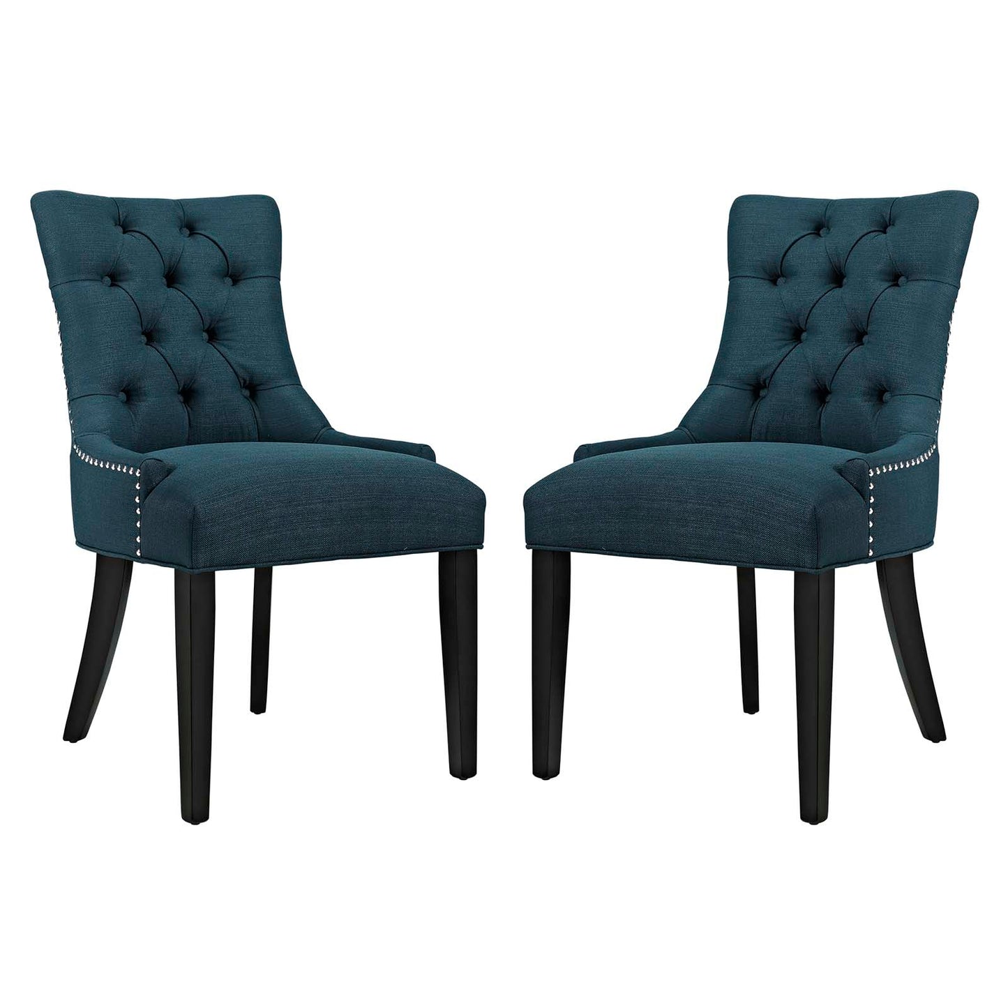 Regent Fabric Dining Side Chair Set of 2