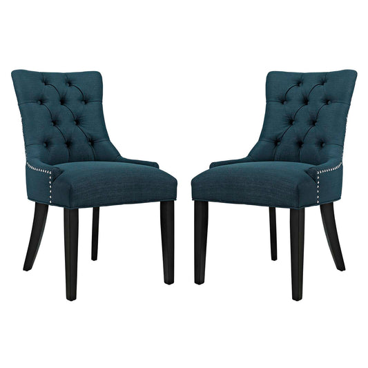 Regent Fabric Dining Side Chair Set of 2