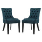 Regent Fabric Dining Side Chair Set of 2