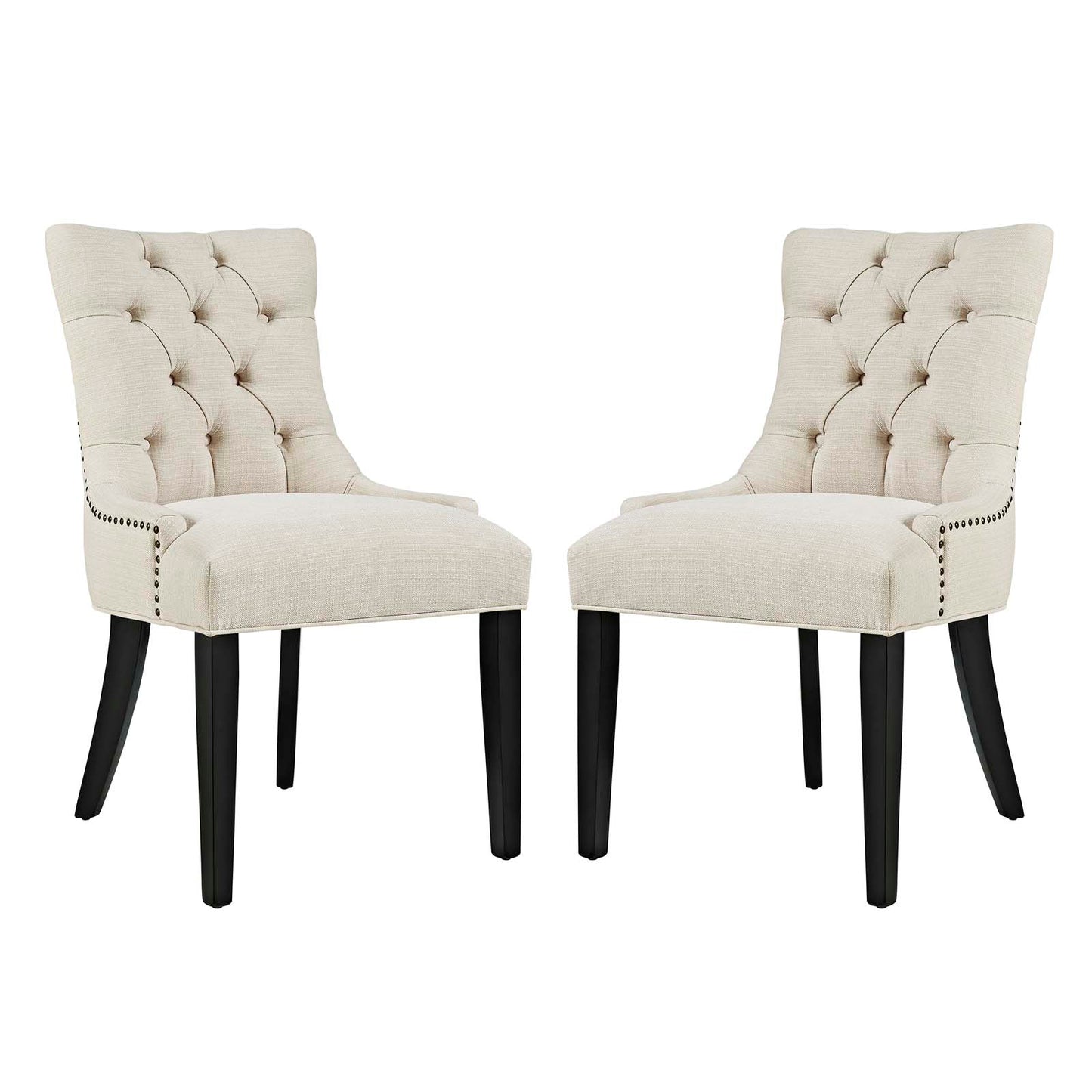 Regent Fabric Dining Side Chair Set of 2