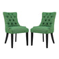 Regent Fabric Dining Side Chair Set of 2