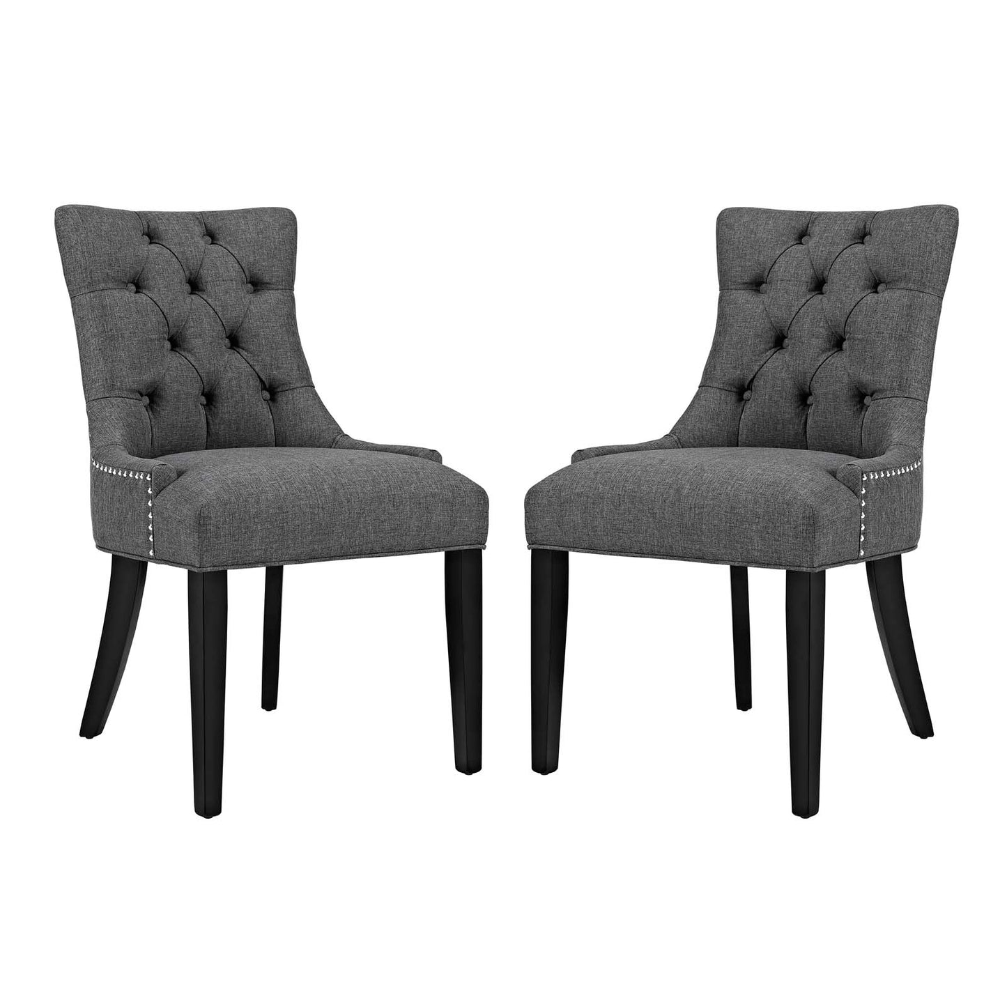 Regent Fabric Dining Side Chair Set of 2