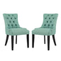 Regent Fabric Dining Side Chair Set of 2