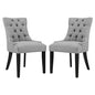 Regent Fabric Dining Side Chair Set of 2