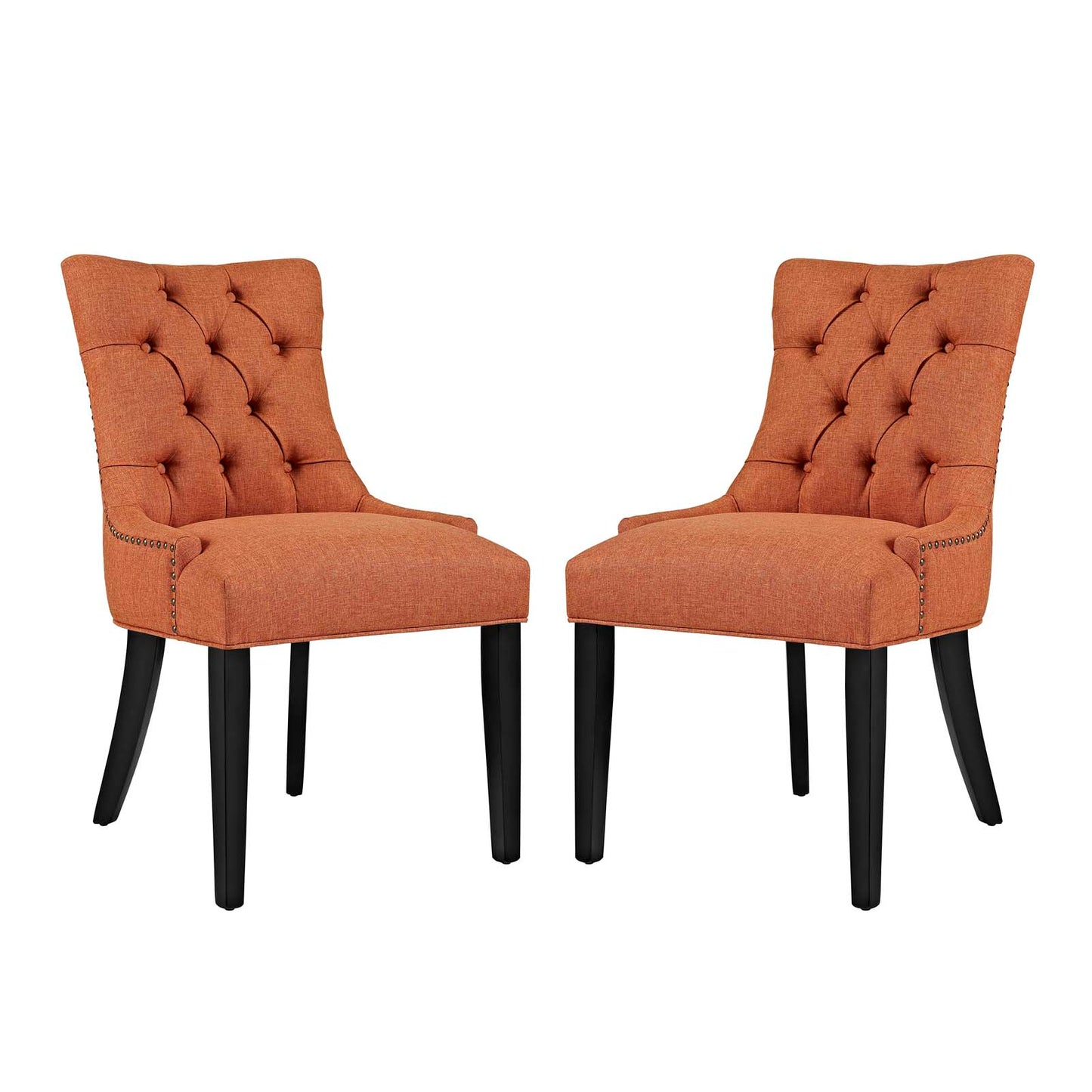 Regent Fabric Dining Side Chair Set of 2