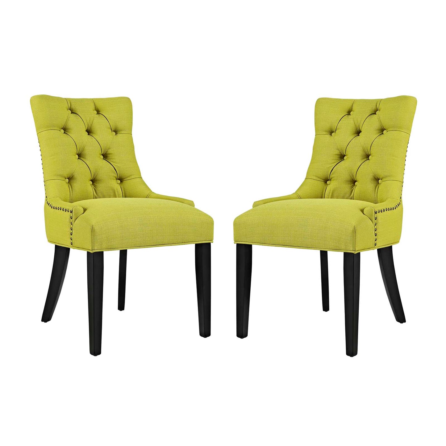 Regent Fabric Dining Side Chair Set of 2