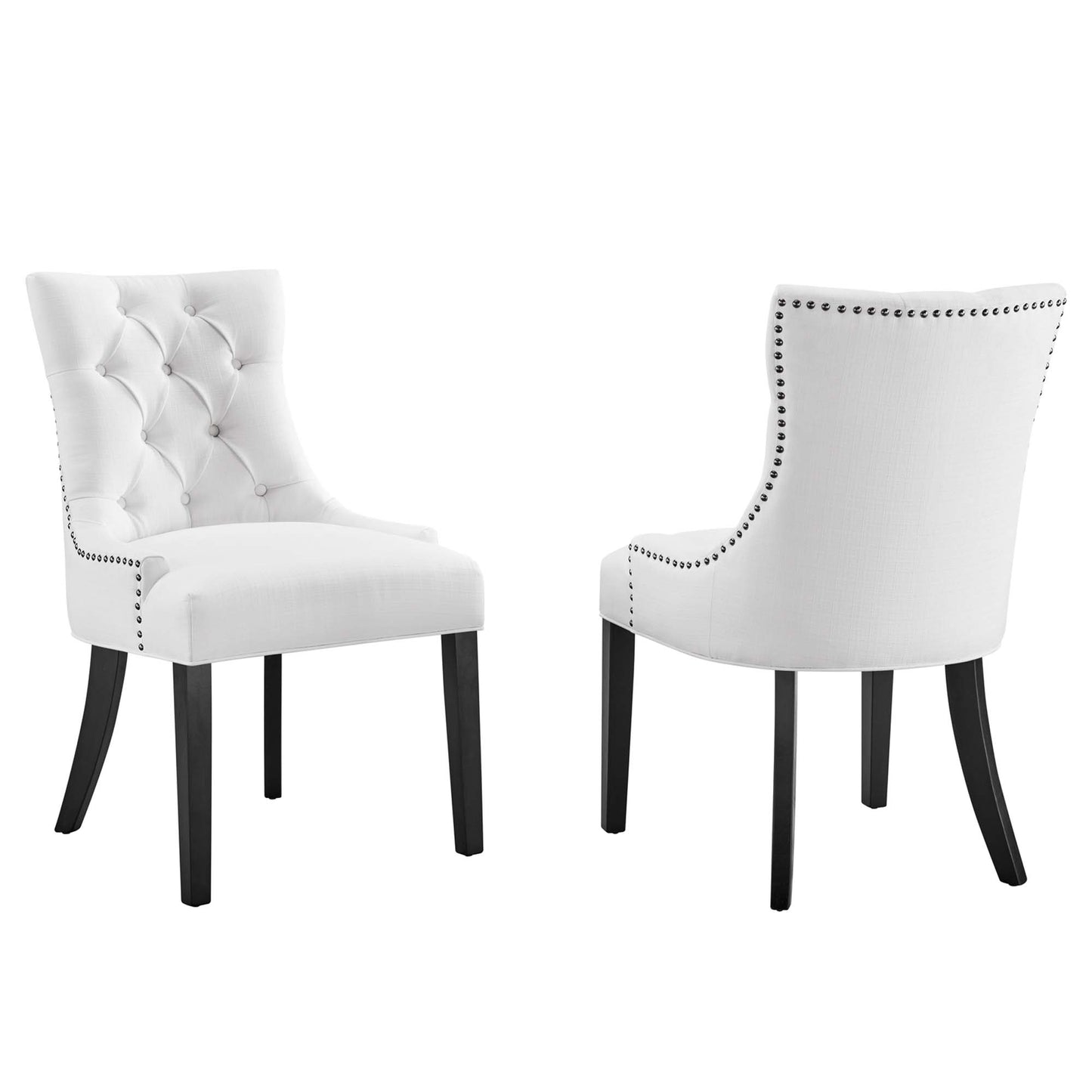 Regent Fabric Dining Side Chair Set of 2