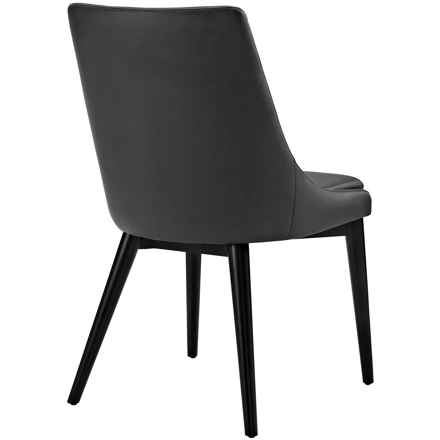 Viscount Vinyl Dining Side Chair Set of 2