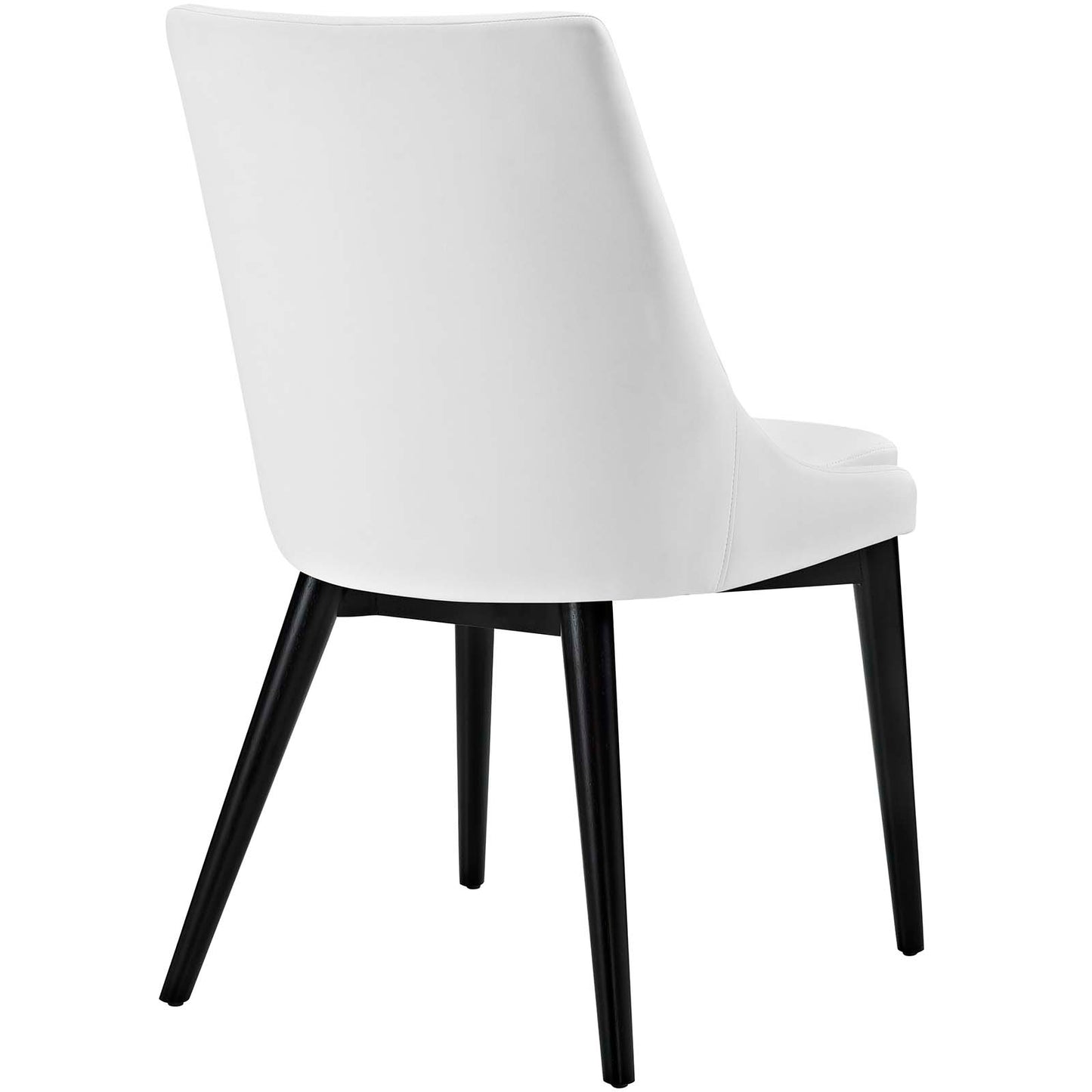 Viscount Vinyl Dining Side Chair Set of 2