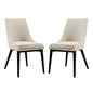 Viscount Fabric Dining Side Chair Set of 2