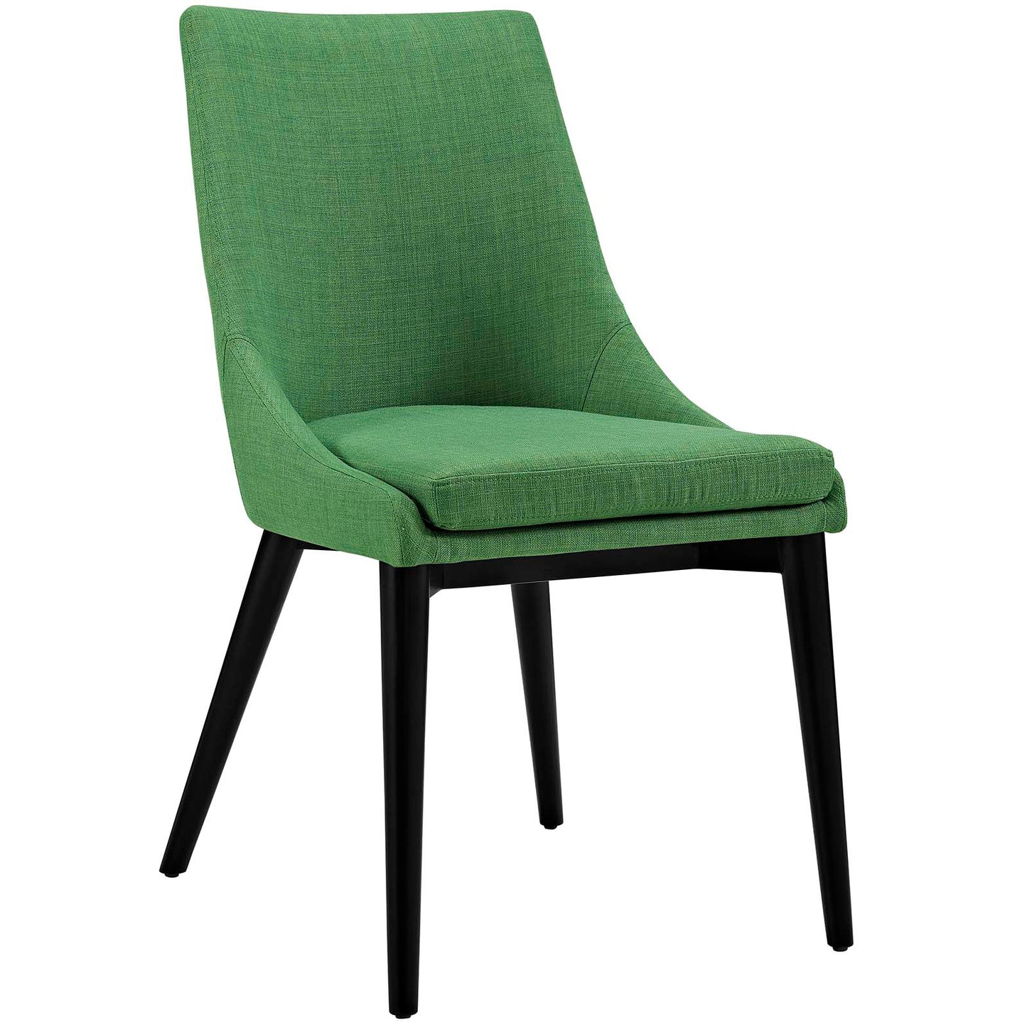 Lot de 2 chaises de salle à manger en tissu Viscount