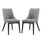 Viscount Fabric Dining Side Chair Set of 2