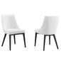 Viscount Fabric Dining Side Chair Set of 2