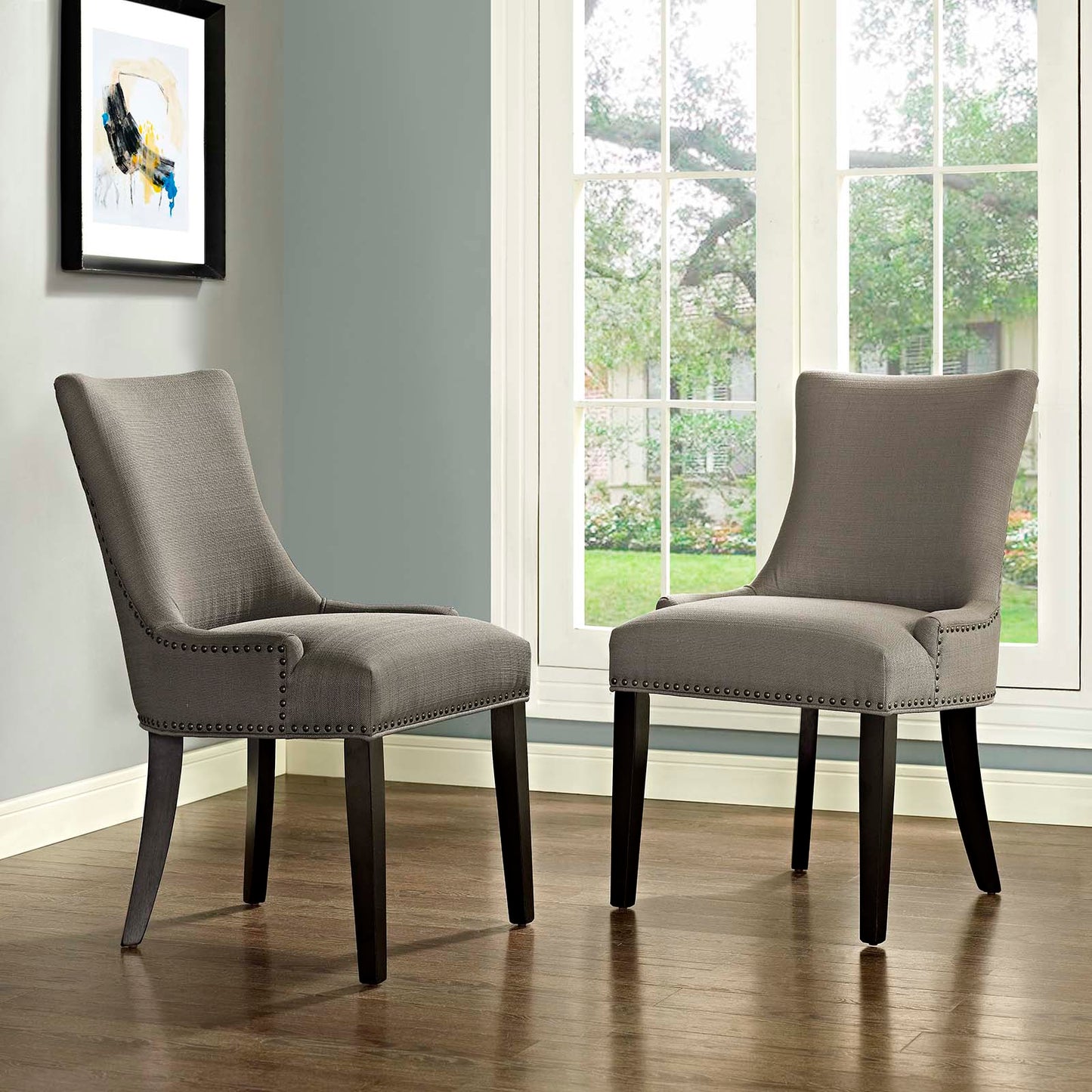 Marquis Fabric Dining Side Chair Set of 2