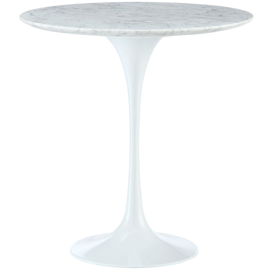 Table d'appoint en marbre Lippa 20"