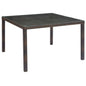 Conduit 47" Outdoor Patio Wicker Rattan Dining Table