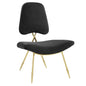 Ponder Performance Velvet Lounge Chair