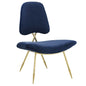 Ponder Performance Velvet Lounge Chair