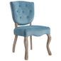 Array Vintage French Performance Velvet Dining Side Chair