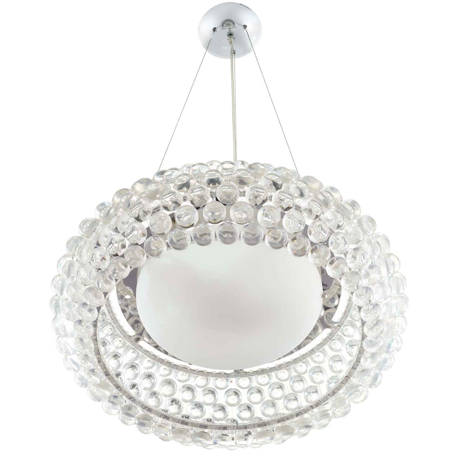Lustre suspendu Halo 25 pouces