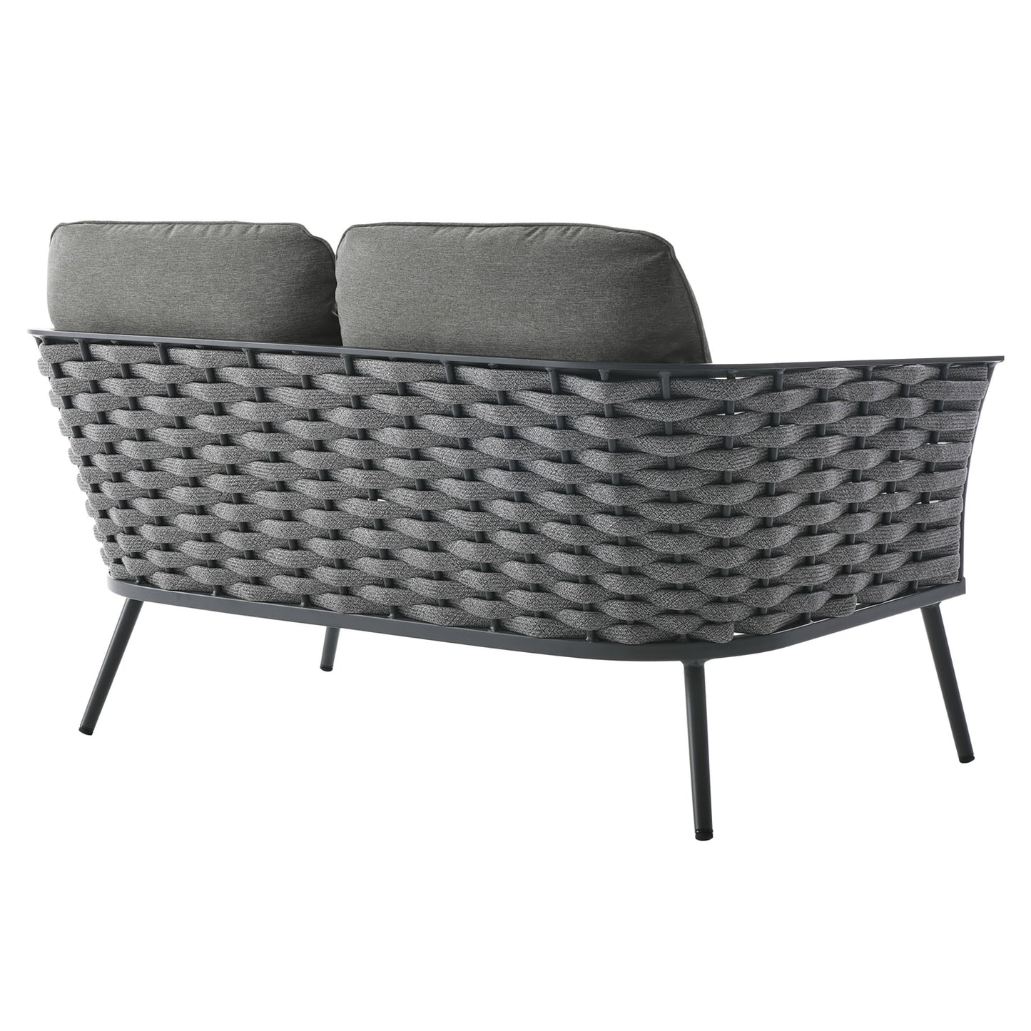 Stance Outdoor Patio Aluminum Loveseat