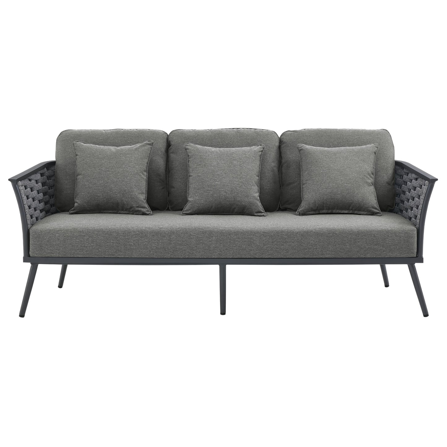 Stance Outdoor Patio Aluminum Sofa