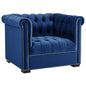 Fauteuil en velours Heritage Performance de Modway