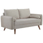 Revive Upholstered Fabric Loveseat