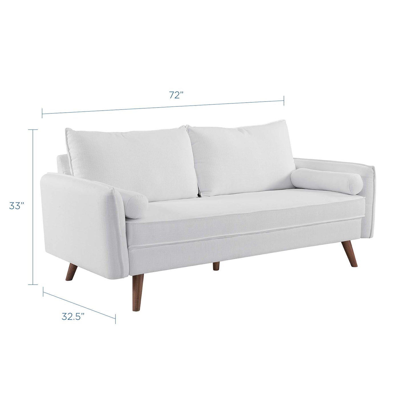 Revive Upholstered Fabric Sofa