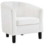 Prospect Channel Tufted Performance Velvet Armchair