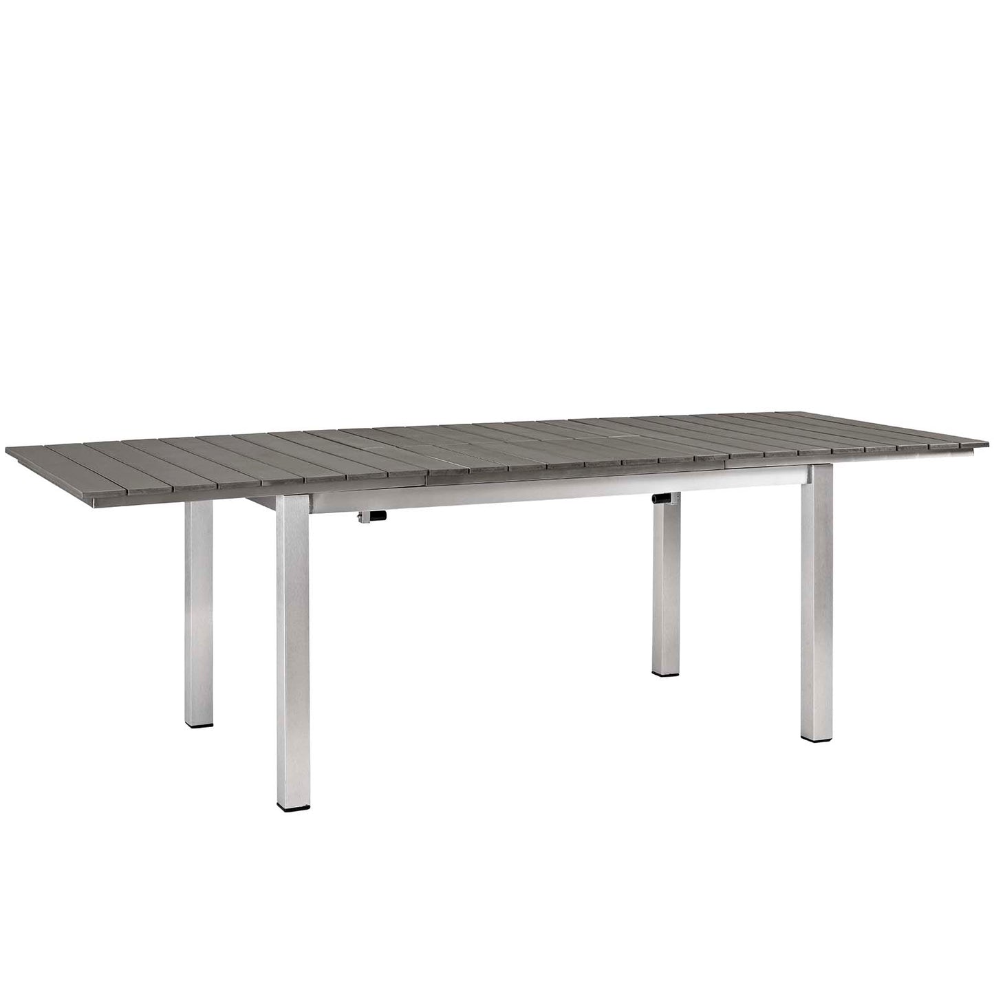 Juego de comedor de aluminio para exteriores Shore de 5 piezas de Modway