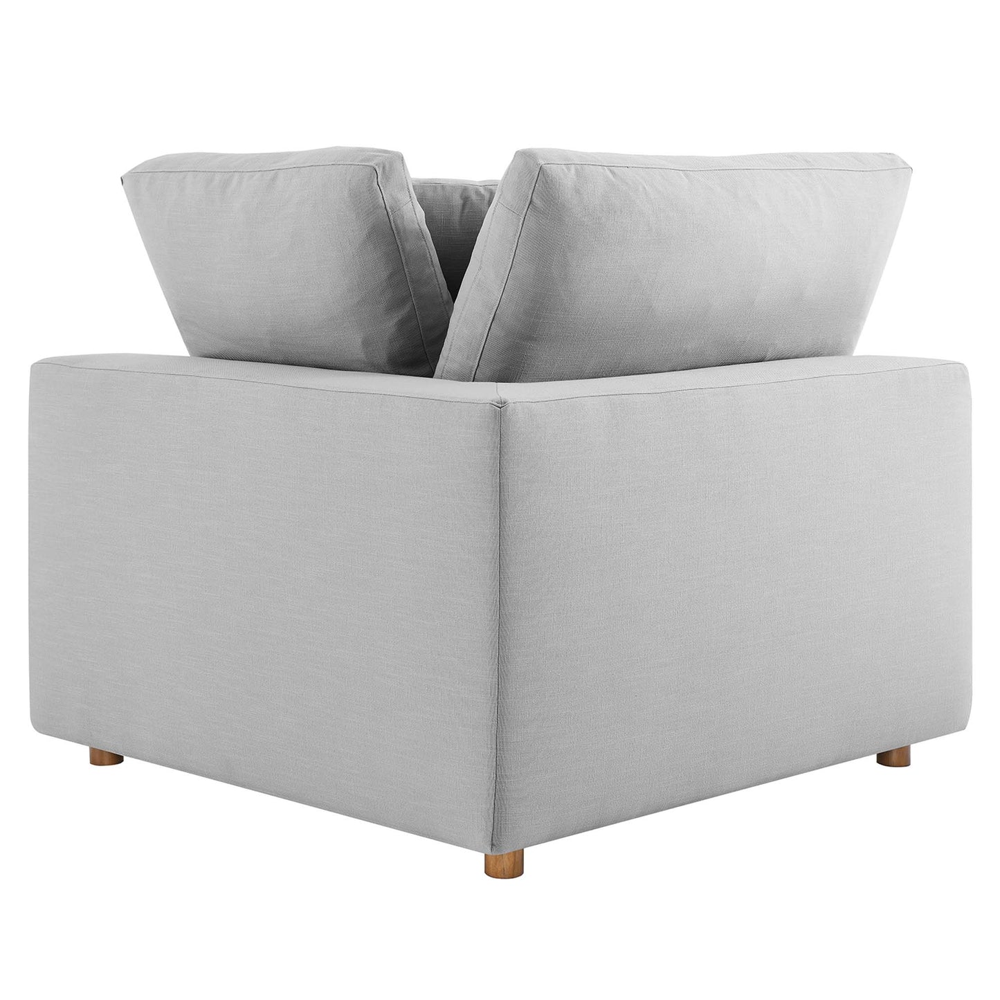 Chaise d'angle rembourrée en duvet Commix par Modway