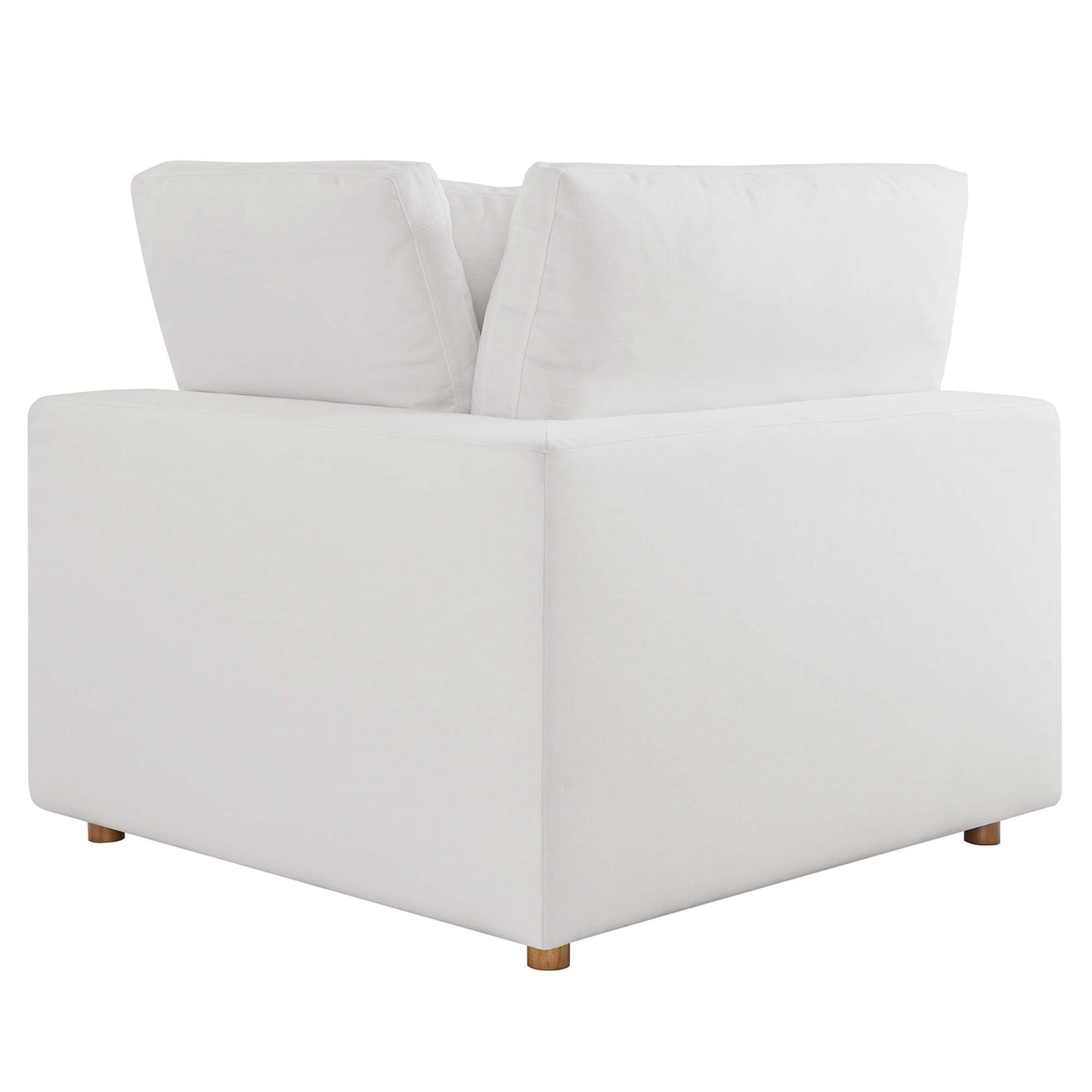 Chaise d'angle rembourrée en duvet Commix par Modway