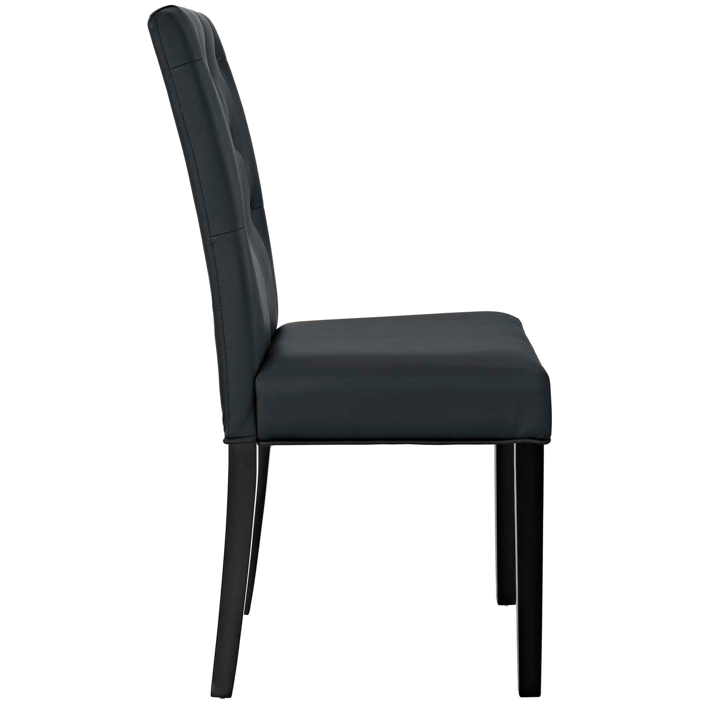 Confer Vinyl Dining Side Chair Set of 2