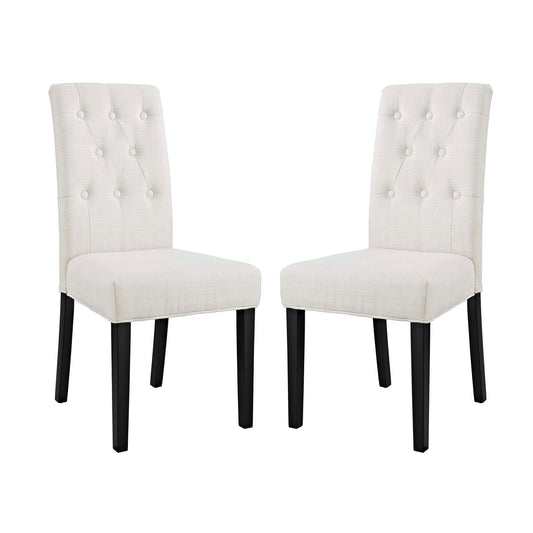 Confer Fabric Dining Side Chair Set of 2