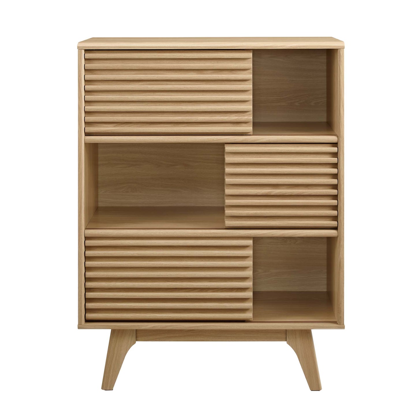 Render Three-Tier Display Storage Cabinet Stand