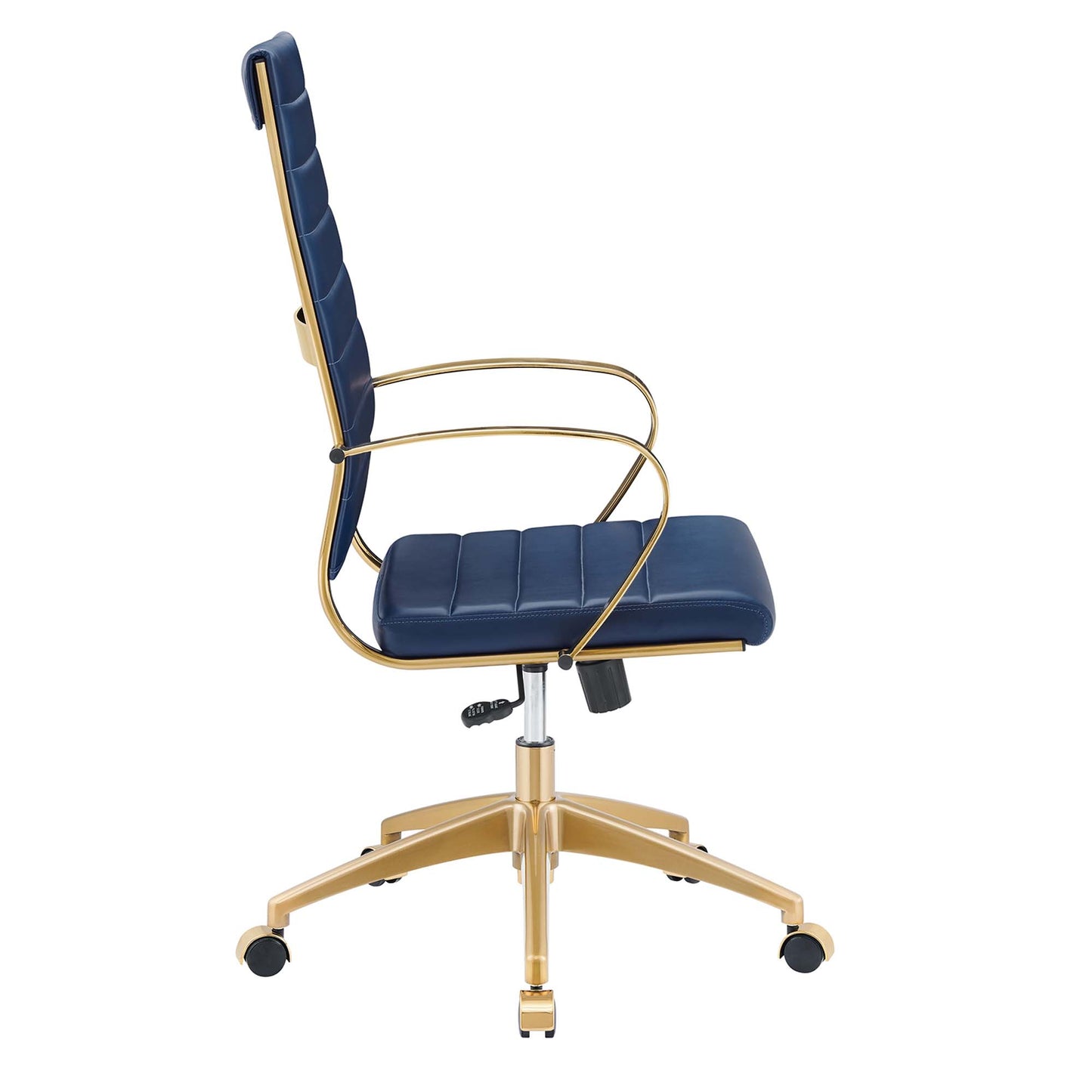 Jive Gold Stainless Steel Highback Office Chair