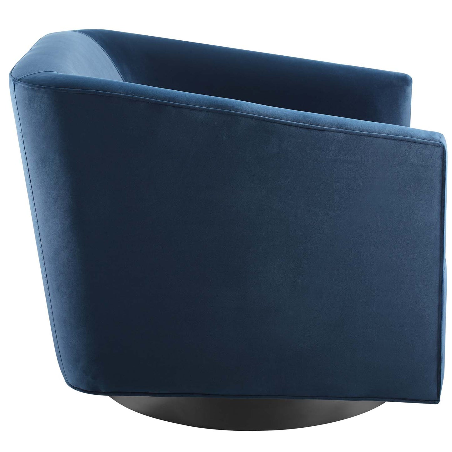 Twist Accent Lounge Performance Velvet Swivel Chair