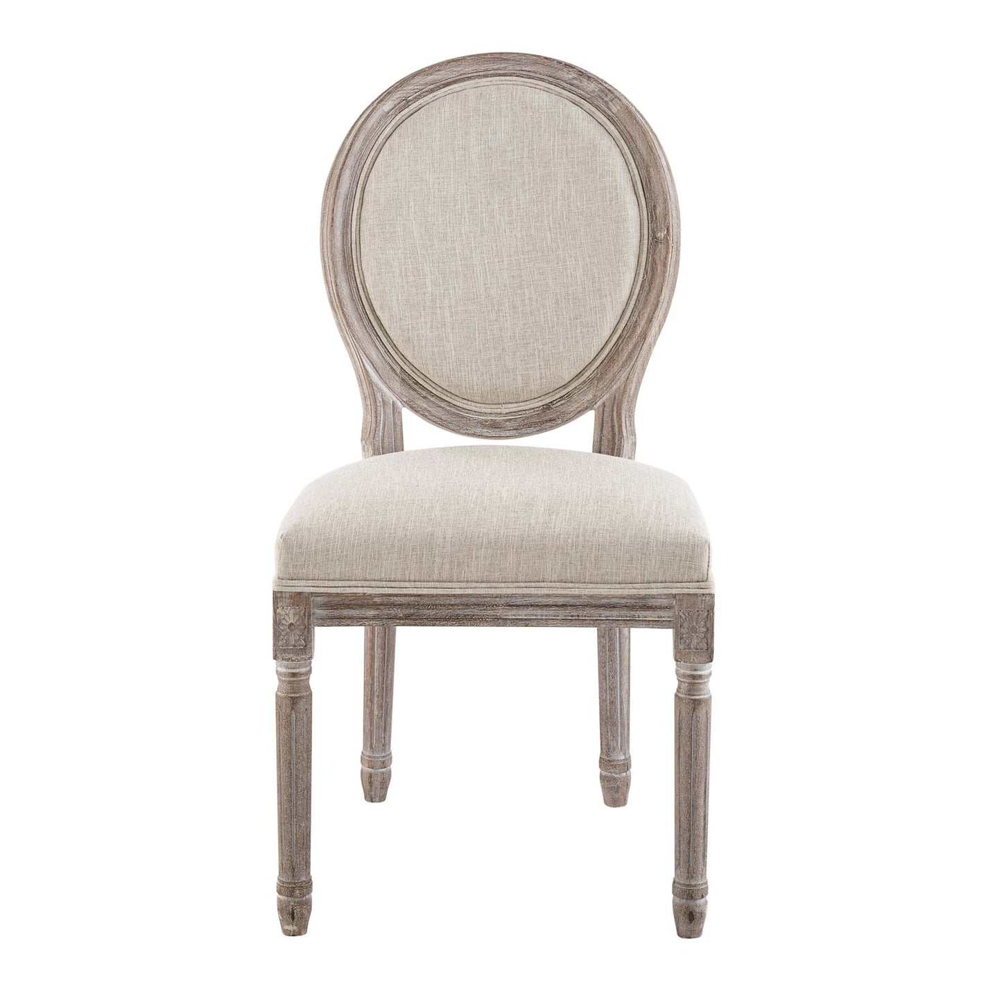 Emanate Upholstered Fabric Dining Side Chair Set of 2