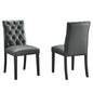 Duchess Vinyl Dining Chair Set of 2