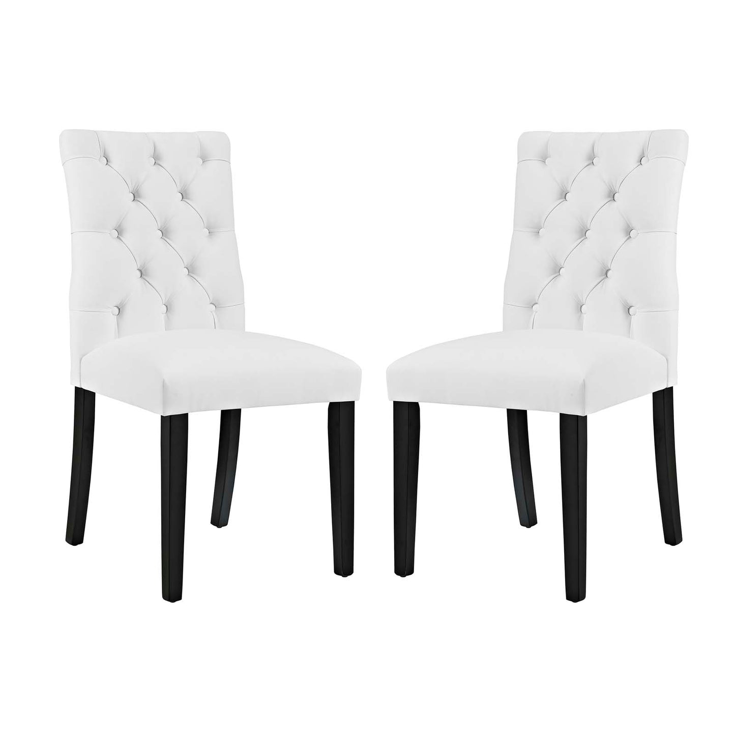 Duchess Vinyl Dining Chair Set of 2