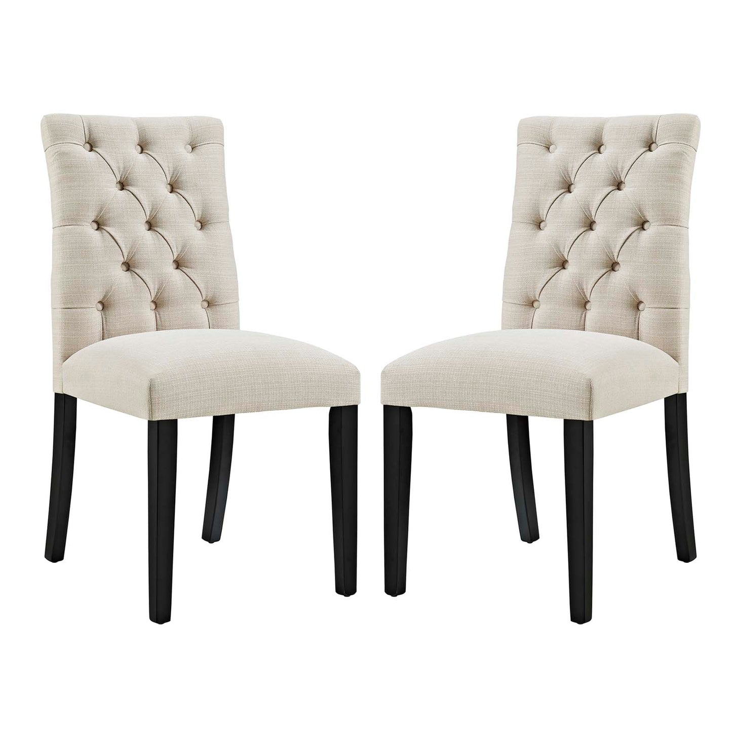 Duchess Fabric Dining Chair Set of 2